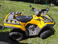 Quad  can am outlander 400  4 x 4  BOMBARDIER z homologacją