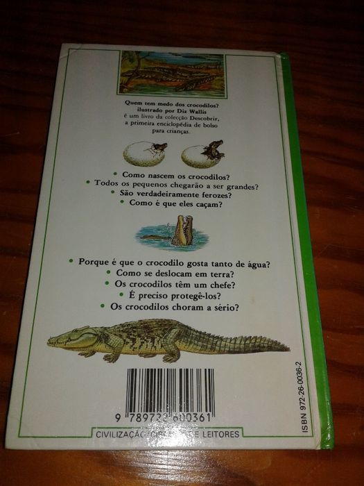 Livro "Quem tem Medo dos Crocodilos" - 1984