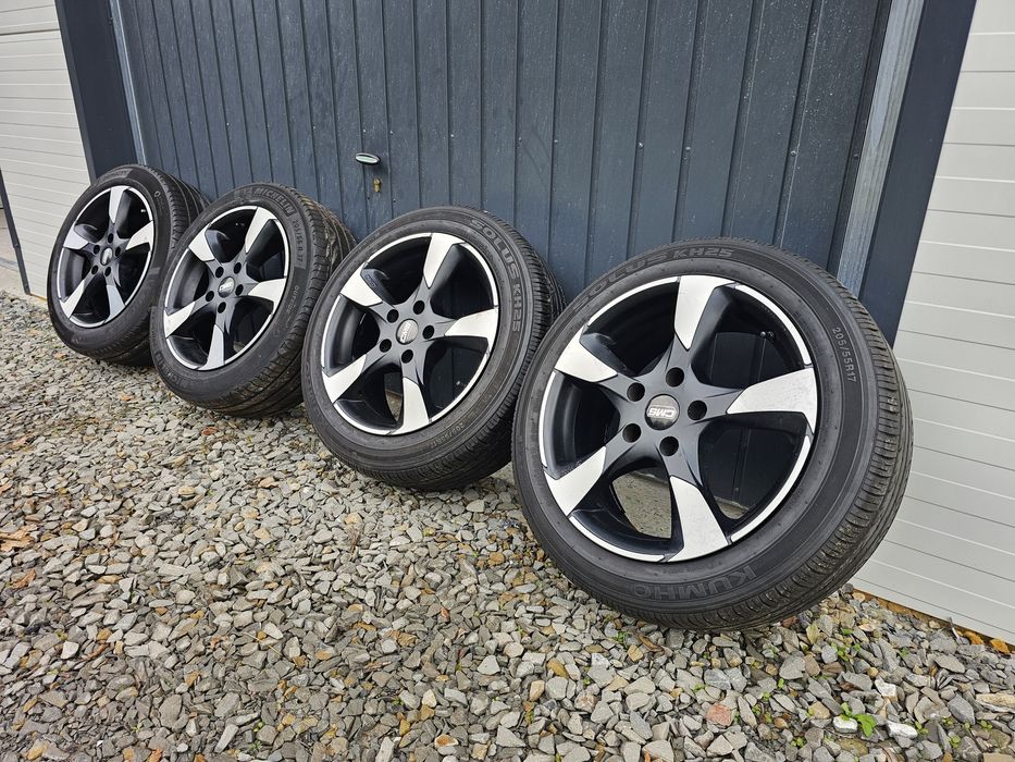 Alufelgi 17" BMW 5x120 BI-Kolor Z Oponami !