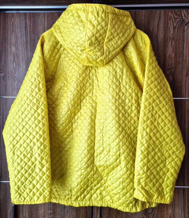 Kurtka damska lekka jesienna żółta