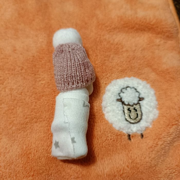 Lalka mała bobas dzidziuś Barbie typu My mini baby zuru figurka