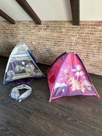 Дитяча палатка шатер 2 шт. З трубами