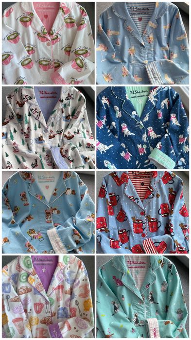 Трендові Фланелеві піжами на осінь та зиму P.J Sawage