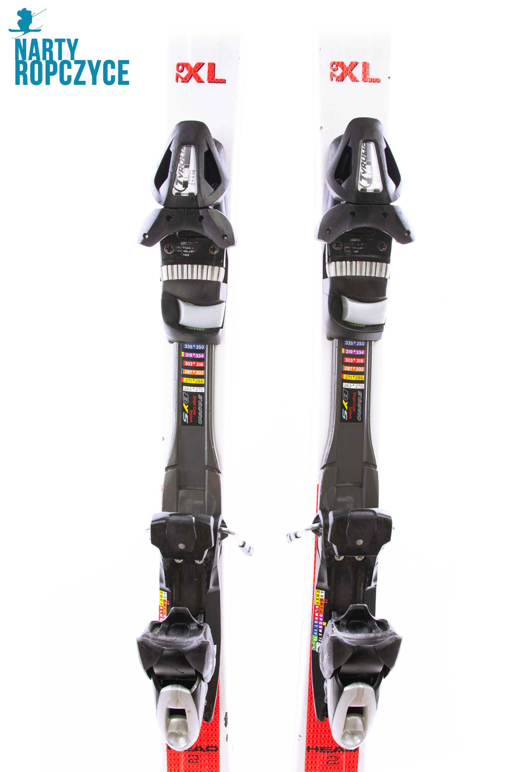 NartyRopczyce NR247 Narty 170 HEAD THE LINK PRO CZER Q25H DB stan SERW