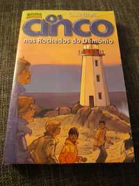 Livro - Cinco nos Rochedos do Demônio