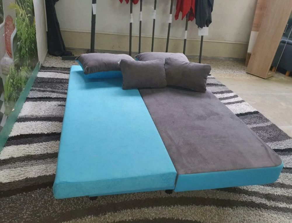 Używana sofa wersalka kanspa rozkładana z funkcją spania transport