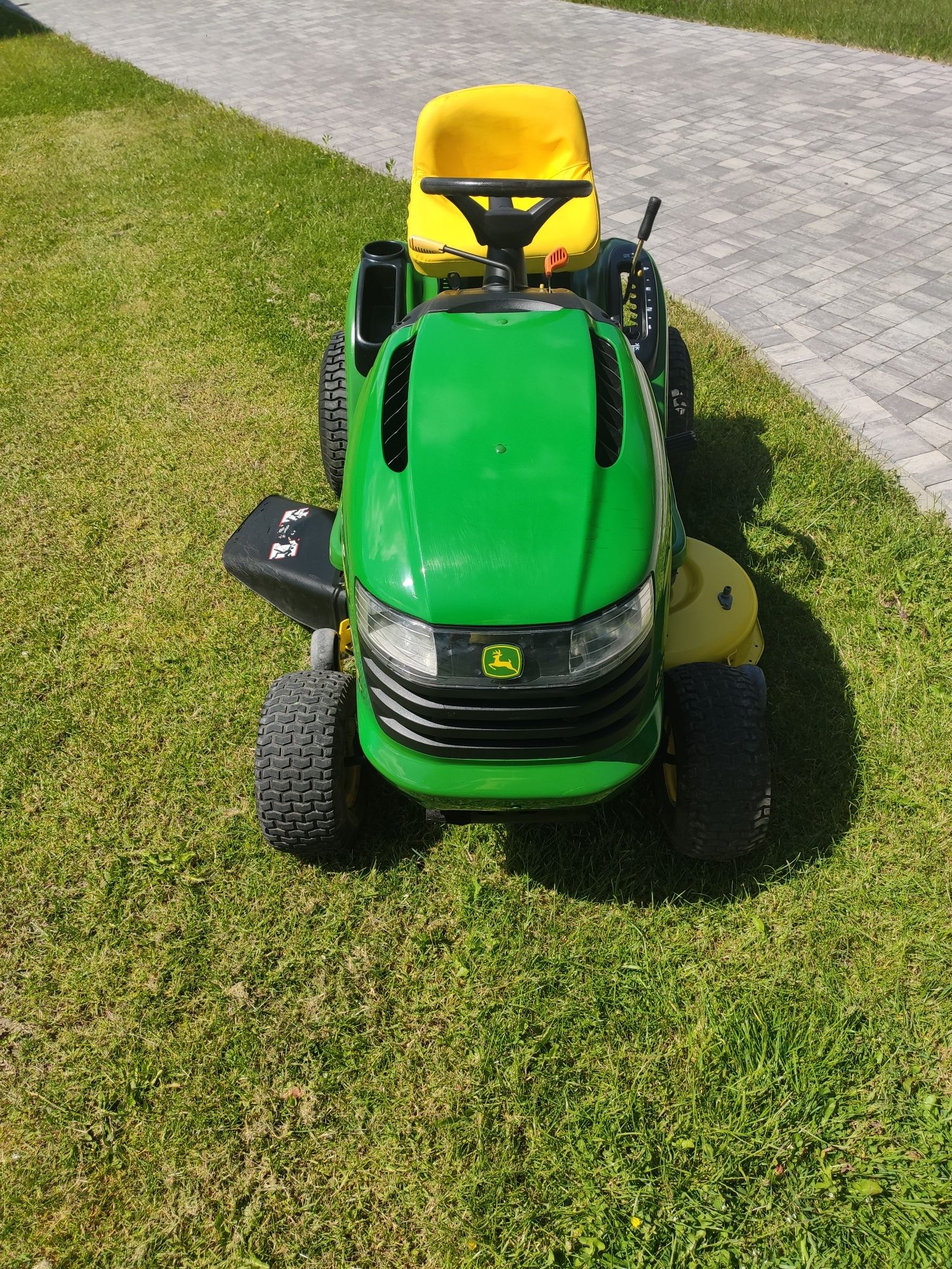 Traktorek kosiarka John Deere L108 Briggs 18,5KM Pompa Hydro USA