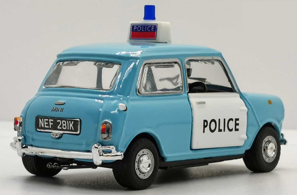 Model 1:43 Hongwell Mini Cooper Police (Wielka Brytania)