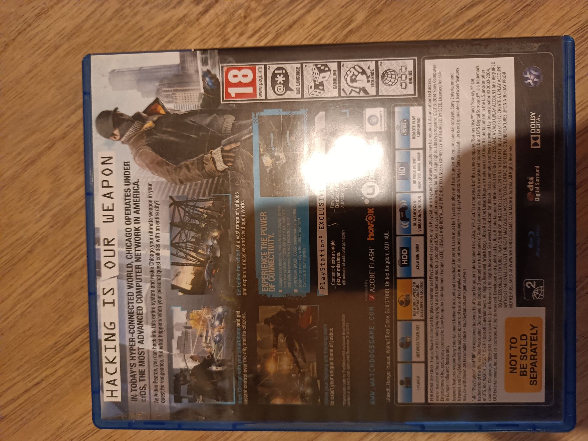 Gra ps 4 Watch dogs