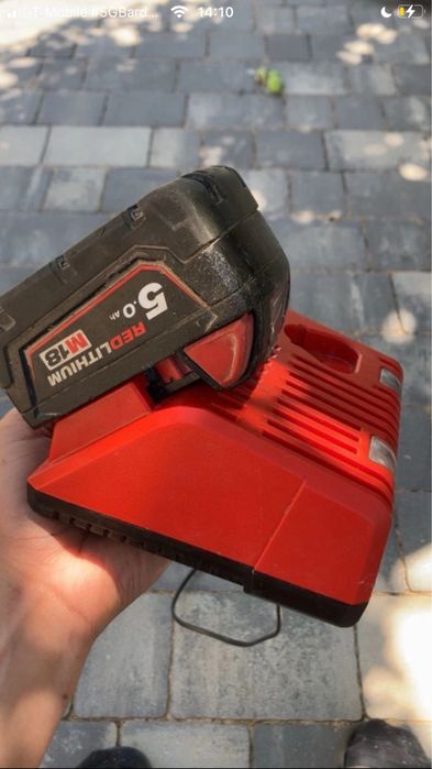 Ładowarka Milwaukee M12-18C+Akmulator18V  5.0ah