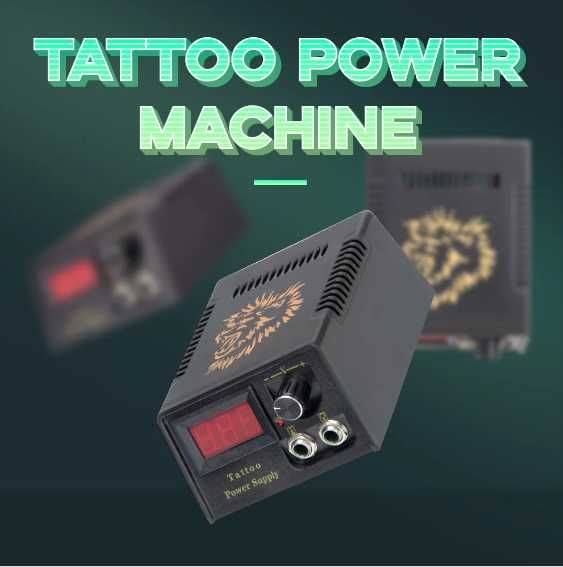 Solong Tattoo P142-2 блок живлення для тату машини з РК дисплеєм