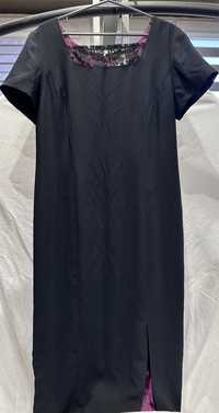 Sukienka długa Worthington wokandy 14W czarna używana