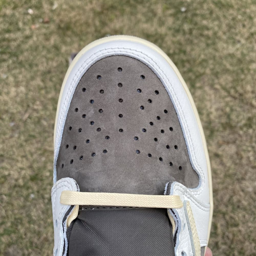 Кросівки Air Jordan 1 Low Travis Scott Reverse Mocha Джордан Тревіс