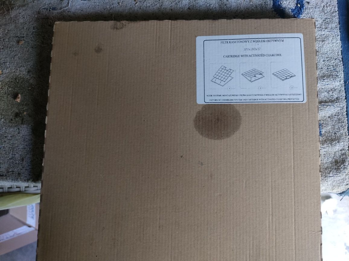 Filtr kasetowy z węglem aktywnym Typ 5