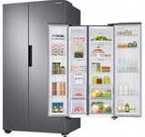 Lodówka Samsung RS66A8100S9 side by side 652l NOWA
