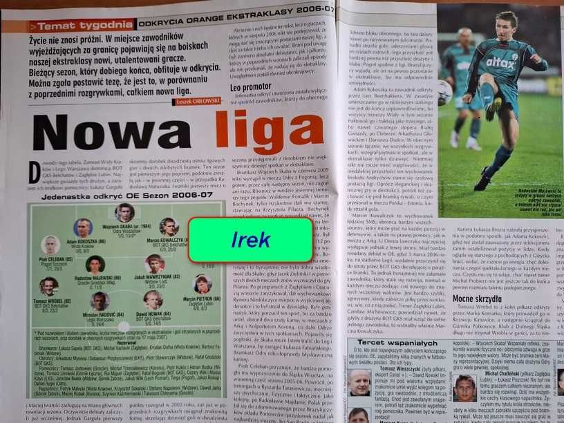 Tygodnik "Piłka Nożna" - rocznik 2007