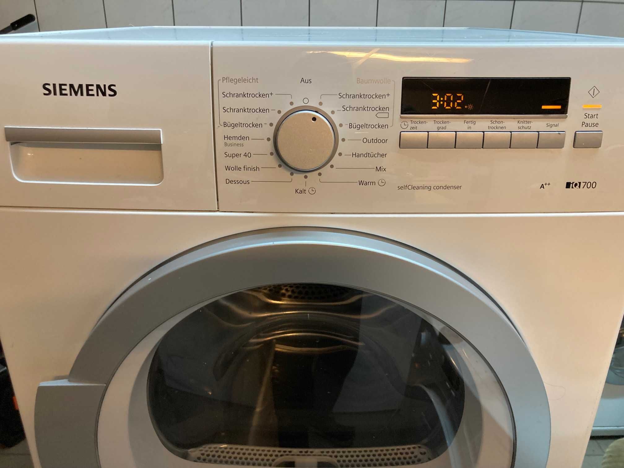 Suszarka Siemens 8 kg, A++ gwarancja,transport