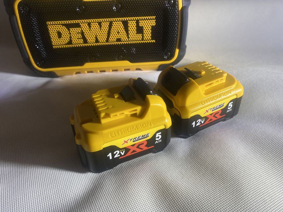 Акумулятори Dewalt 12v/5ah Нові
