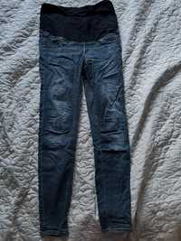 Jeansy ciążowe dżinsy rozmiar M H&M