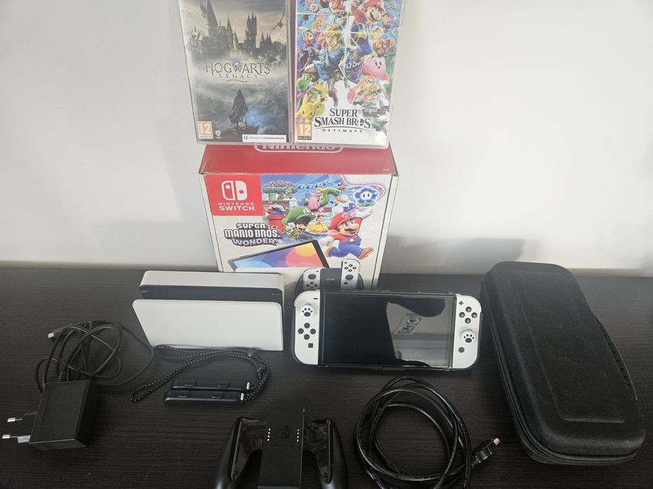 Nintendo switch oled idealny stan