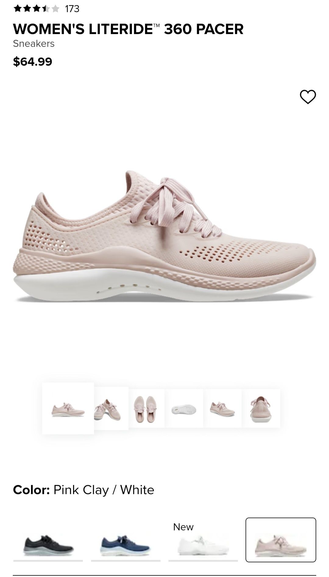 Женские базовые летние кросовки Crocs.40 размер,  26 см стелька.