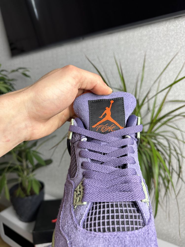 Air Jordan 4 Canyone Purple