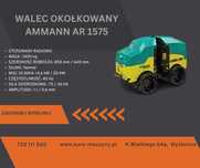 WYNAJEM Walec okołkowany przegubowy AMMANN ARX 1575 zdalne sterowanie
