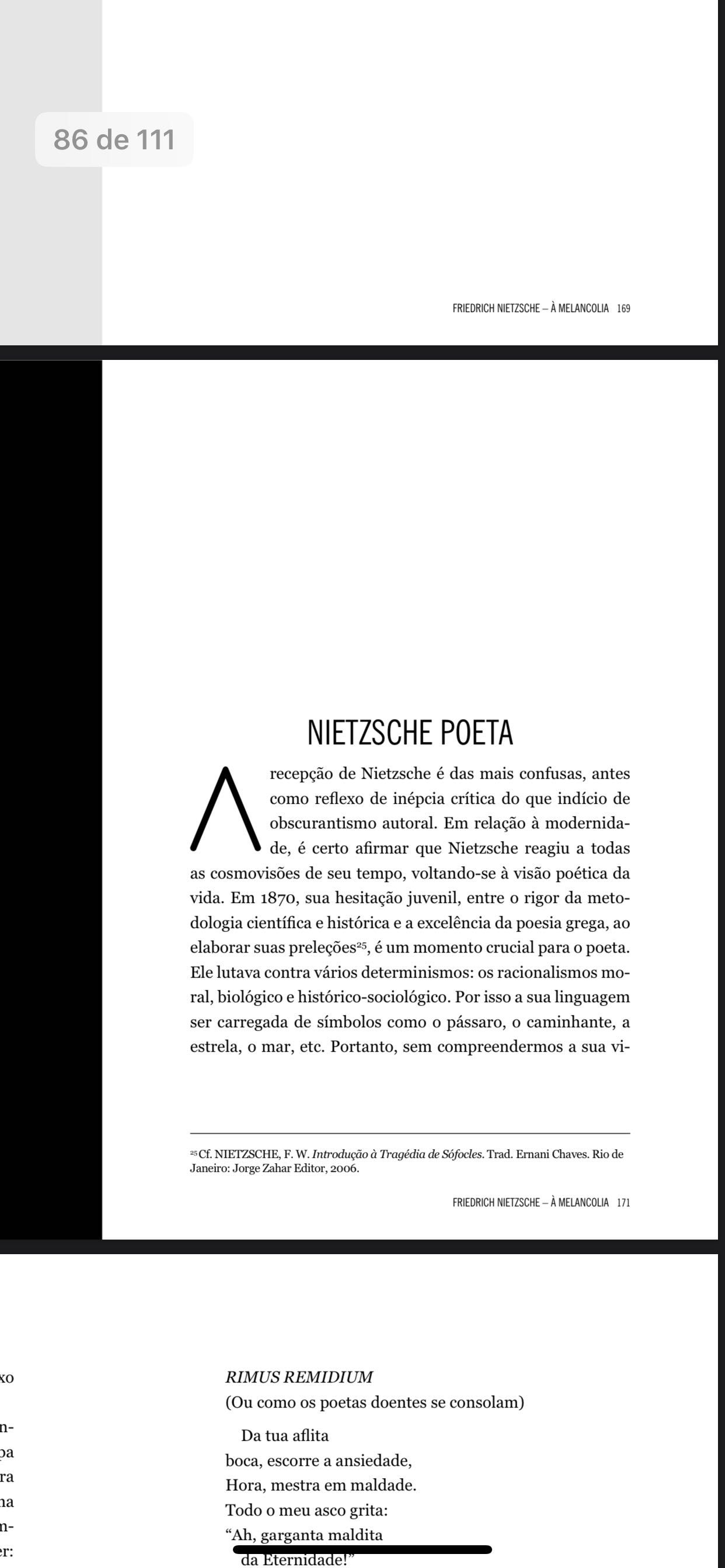 Friedrich Nietzsche. Poesia.