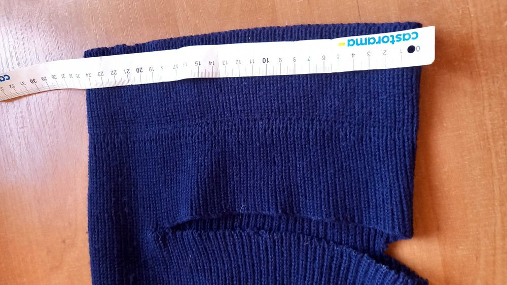 czapka kominiarka granatowa