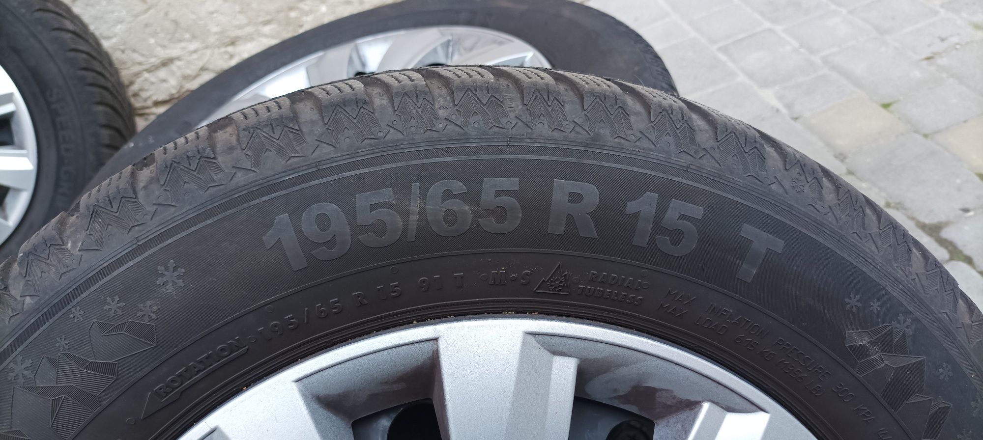 Колеса в зборі 195/65 R15 Фольксваген,Шкода