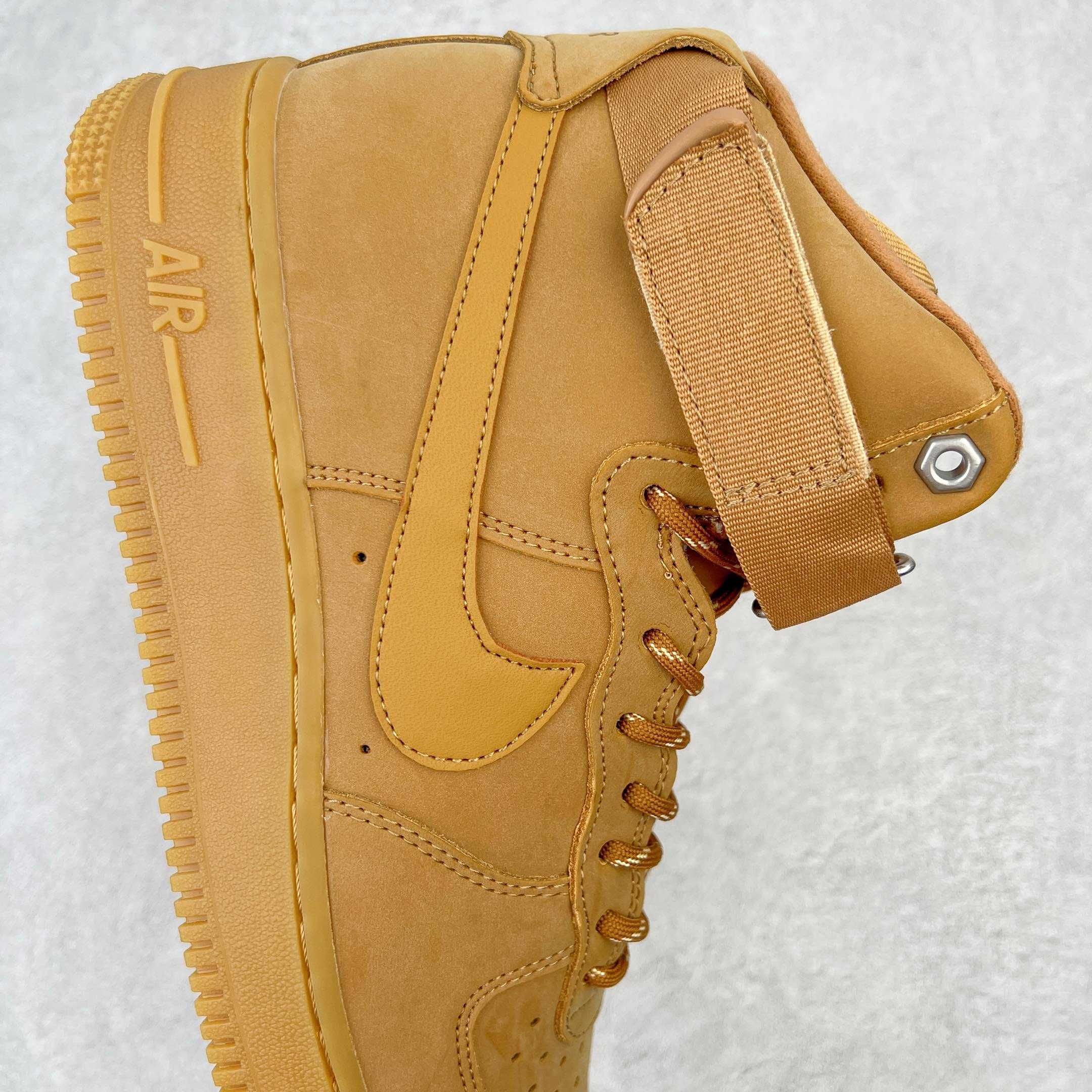 NK Air Force 1 High 07 LV8"Wheat / Flax"