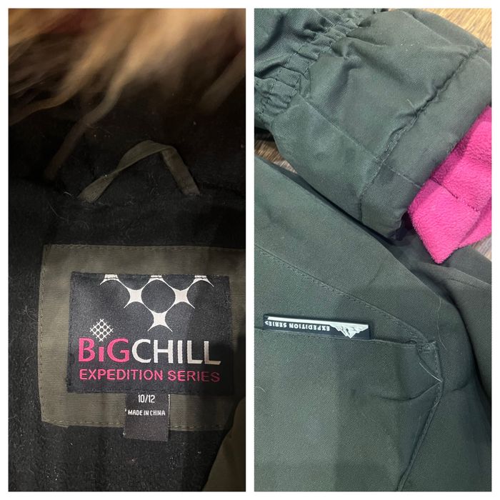 Зимова парка пальто для дівчинки 10-11 років