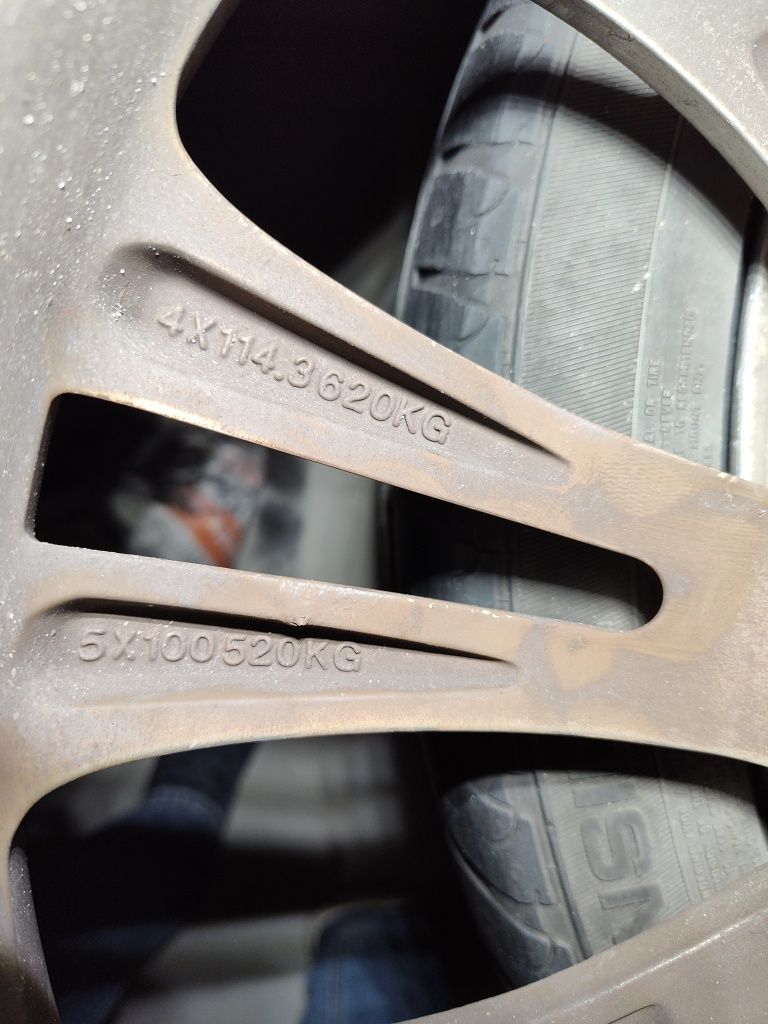 4 Felgi Barracuda Tzunamee 19" 5x120, 5x108, 4x114.3, 5x100 ET 42