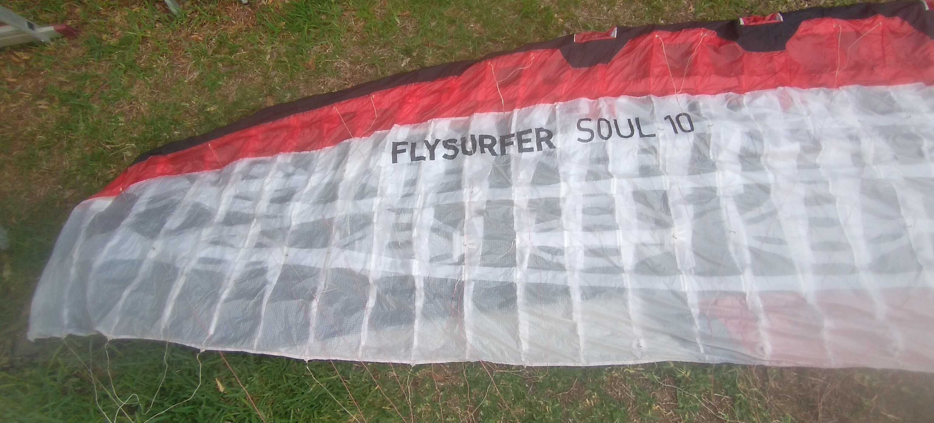Kite Latawiec Flysurfer Soul 10 stan bardzo dobry