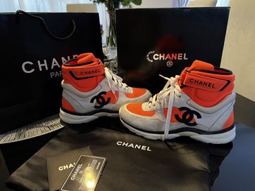 Buty Chanel 37 długość wkładki 24cm