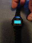 Zegarek elektroniczny retro SKMEI wodoodporny SLIM podświetlenie LED