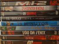 Conjunto de 20 filmes em DVD (vendo ao lote ou unidade)