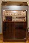 Wieża 1980 RARE SONY STR-VX1L + TC-FX2 + DUAL ASP 130 + Szafka ROSITA