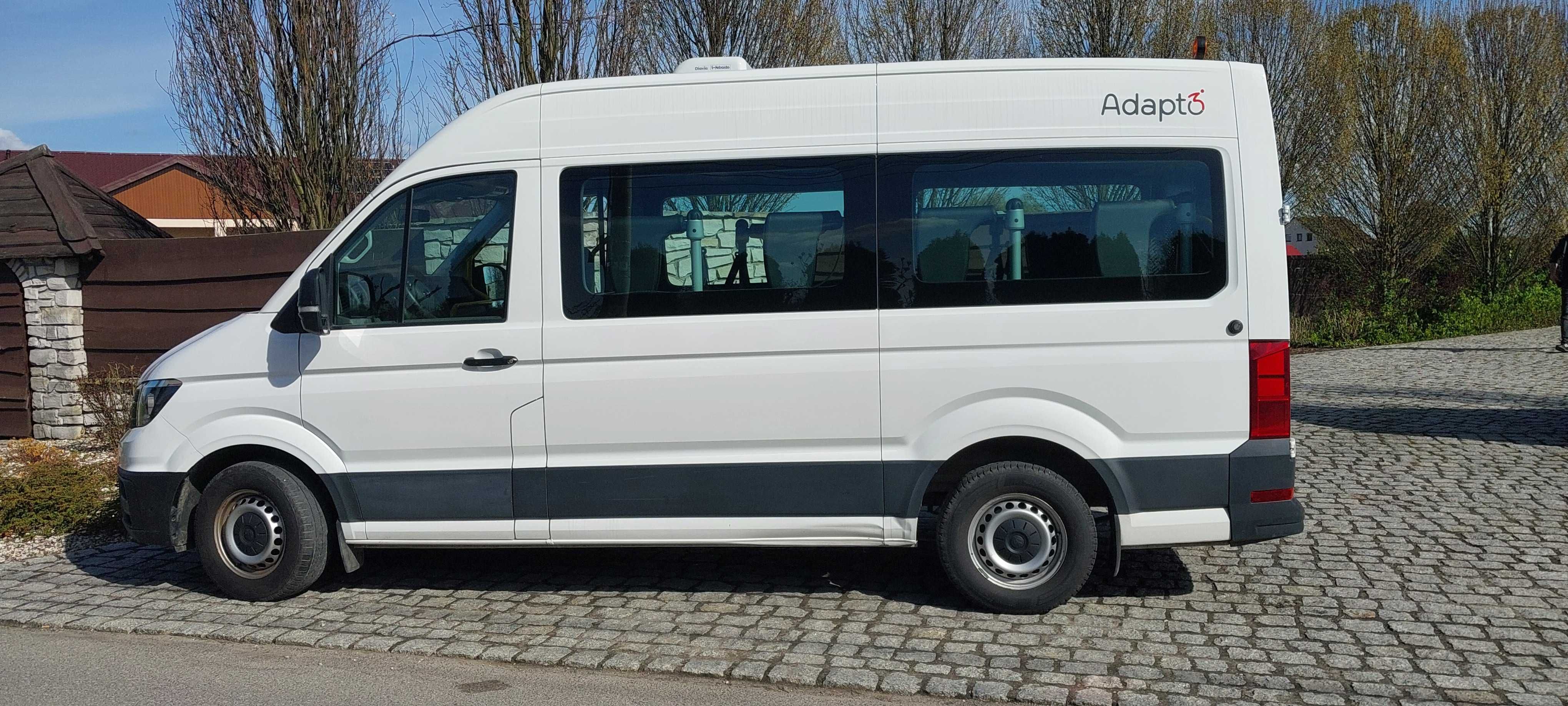 Volkswagen Crafter Przystosowany do Przewozu Osób Niepełnosprawnych