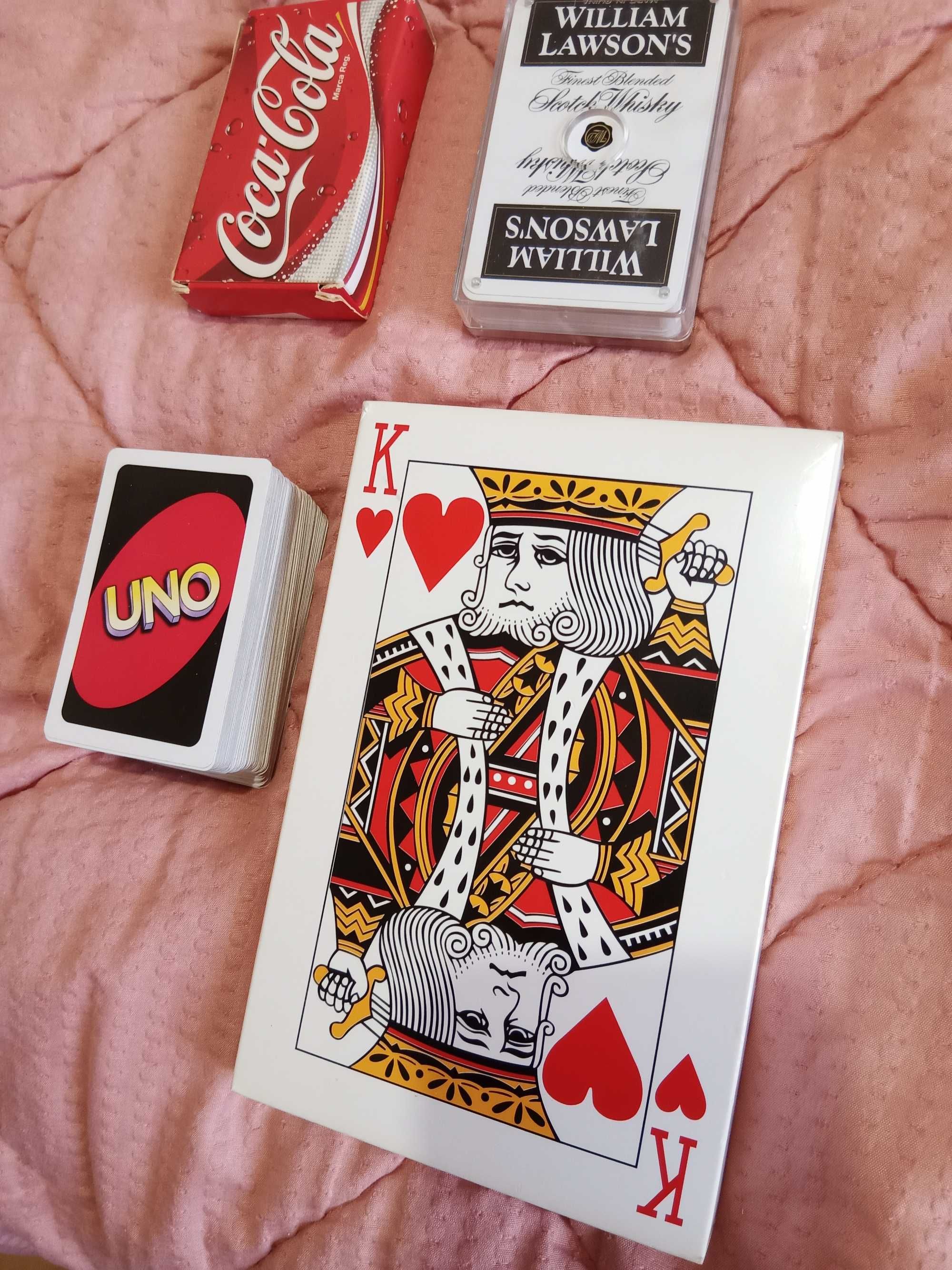 Baralhos de cartas variados