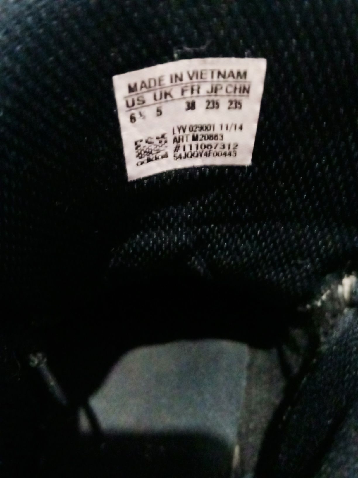 Хайтопи adidas 38