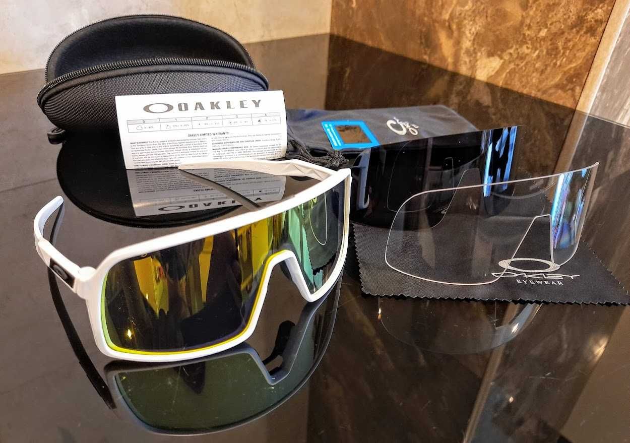 Очки велосипедные Oakley Sutro Prizm 4 линзы, бега, серфинга, фотохром