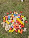 Klocki drewniane Playtive JUNIOR + Imagination Discovery - oddam za da
