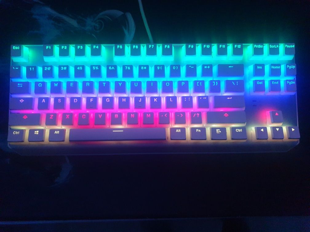 Klawiatura spc gear gk 630 onyx white TKL