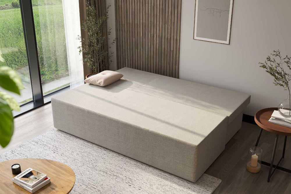 Kanapa sofa Kos funkcja spania rozkładana materac DARMOWA DOSTAWA
