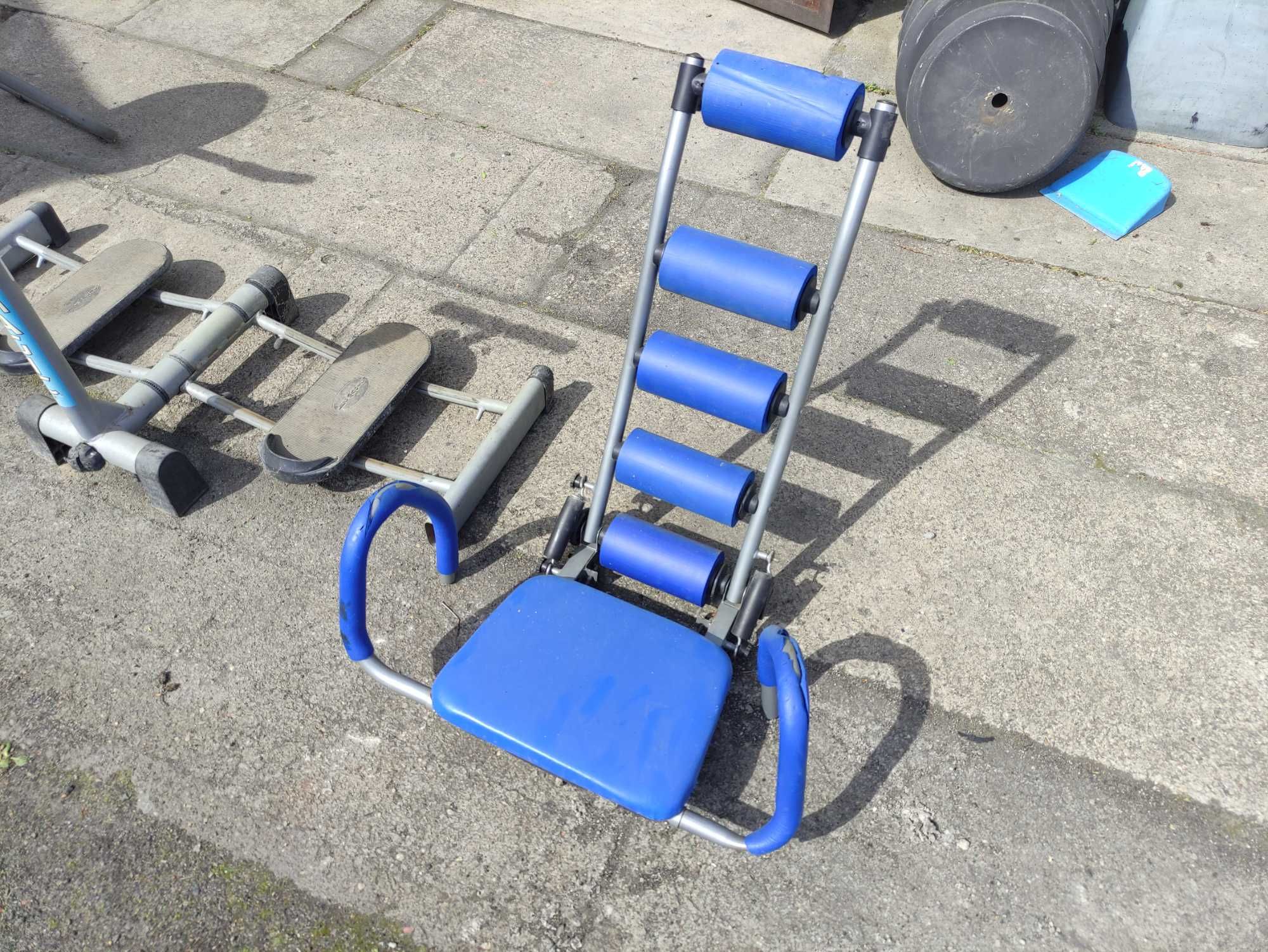 Ławka urządzenie na brzuch ab swing leg magic ab rocket 3 sztuki