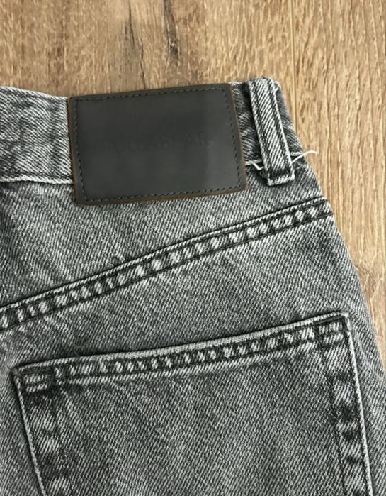 jeansy szare pull&bear rozmiar 32/xxs