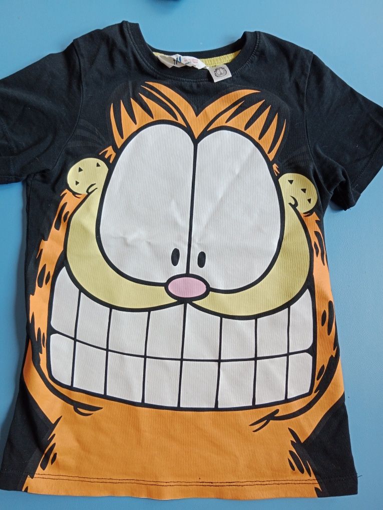 Koszulka  t-shirt Garfield H&M roz. 110/116