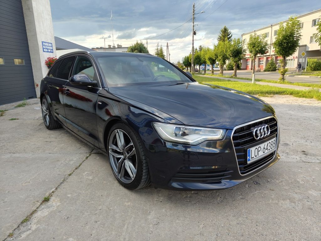 Piękne Audi A6C7#2.0TDI#S-line#manual#bez wkładu finansowego#stan wzór