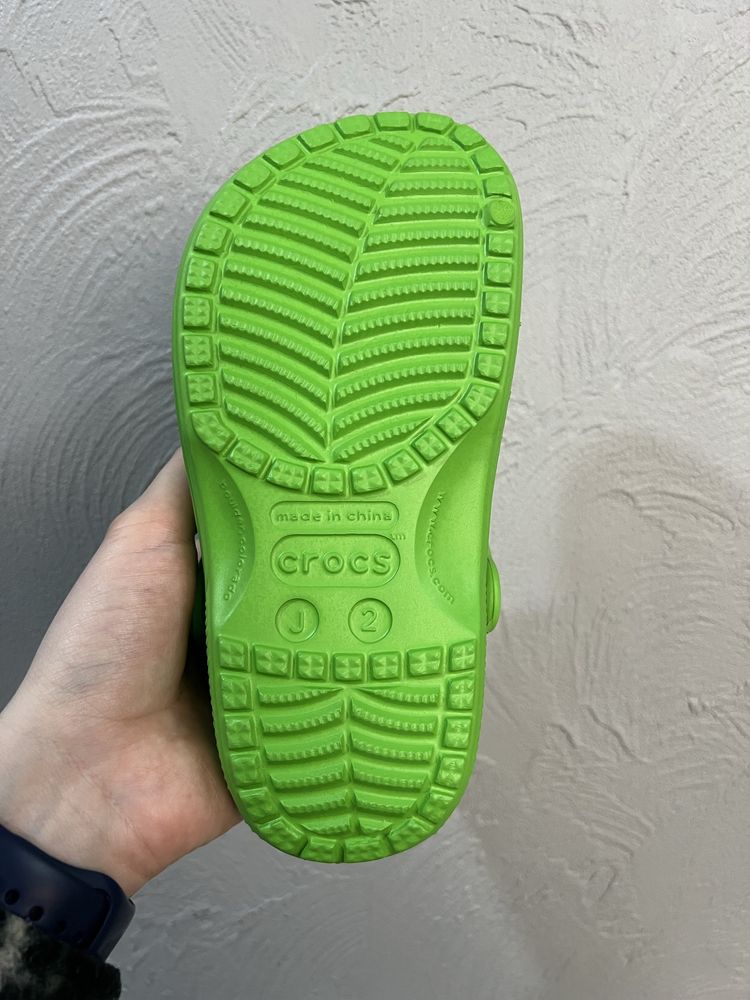 Оригінал ! Дитячі крокси/шльопанці Crocs Green